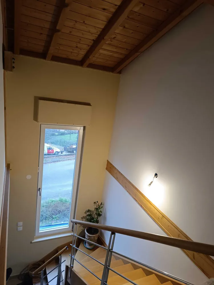 Peinture escalier à Meximieux